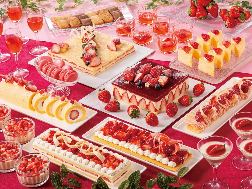 東京ベイ舞浜ホテル　ファーストリゾートが【いちごスイーツが食べ放題】ストロベリースイーツビュッフェを開催（2026年2月21日～23日、3月14日、15日） 画像 1