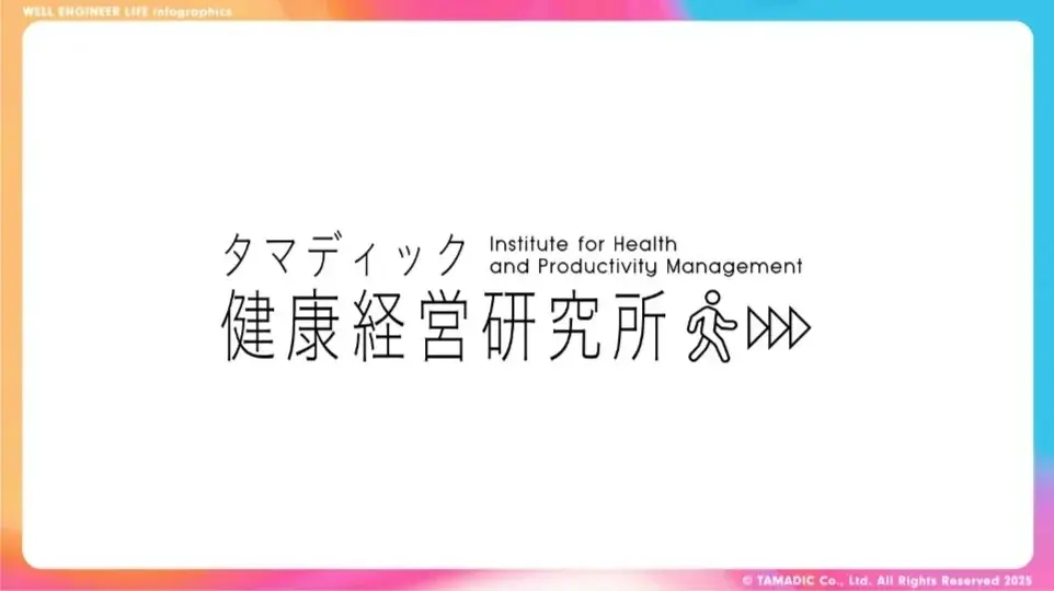 タマディック、健康経営研究所を発足　施策と数値を公開