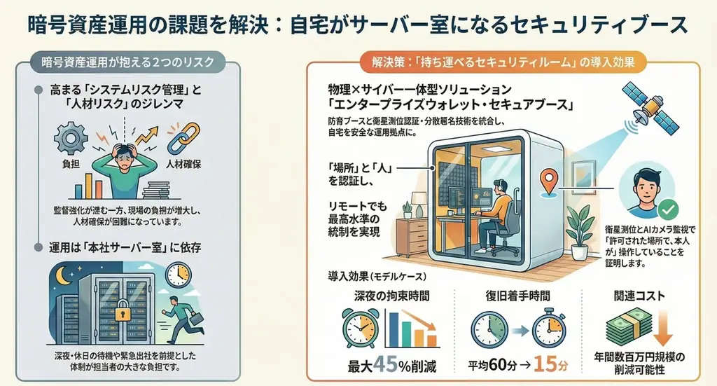 Vlightupとユニファ・テック、ステーブルコイン等を用いた企業間決済に対応する「エンタープライズウォレット・セキュアブース」を提供開始 画像 2