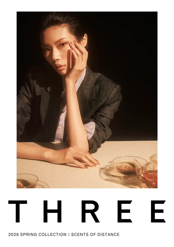 THREEから、立ち昇るリラクシーな美しさが素肌を彩る、2026 Spring Collectionが発売！ 画像 1