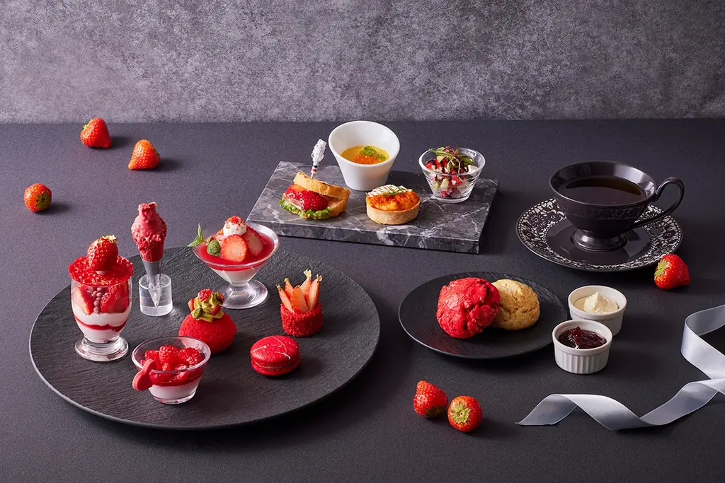12月26日開始　スイスホテル南海大阪のいちご尽くしアフタヌーンティー