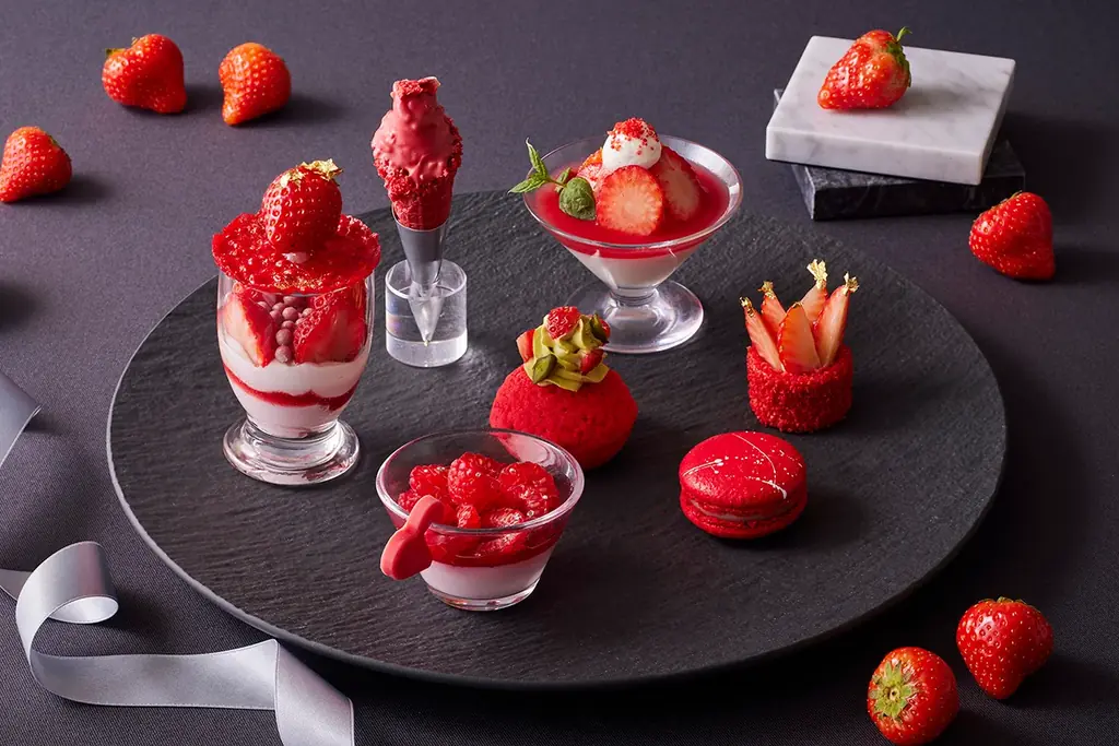 【スイスホテル南海大阪】 冬に味わう、いちごの深いおいしさ「クリムゾン ストロベリー アフタヌーンティー」2025年12月26日（金）～2026年1月31日（土）開催 画像 3