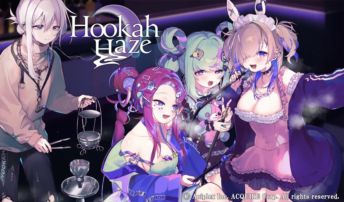 「シーシャ（水たばこ）が紡ぐヒューマンドラマアドベンチャー『Hookah Haze（フーカーヘイズ）』のパッケージ版が発売決定！　本日12月18日よりエビテン及びAmazonにて予約受付開始 画像 1