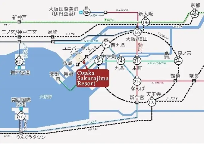 ユニバーサル・スタジオ・ジャパン オフィシャルホテル唯一の外資系ホテル 「Osaka Sakurajima Resort」プロジェクトが本格着工 画像 2