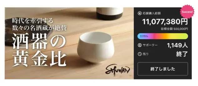 科学的に「刺激臭が減り」「フルーティーな香りが立つ」日本酒専用酒器SHUWANからグラスバージョンが登場！ 画像 5