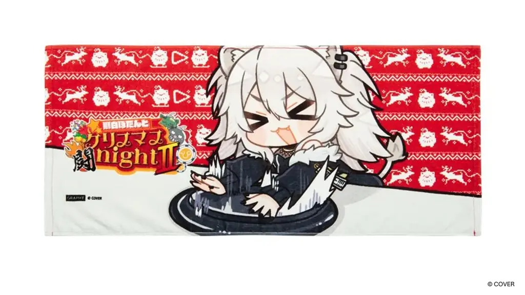 GRAPHT、「獅白ぼたんとクリスマス闘night Ⅱ」に協賛 2WAYアケコンボタンやスウェットなど、特別な日を楽しむ物販ラインアップを発表 画像 7