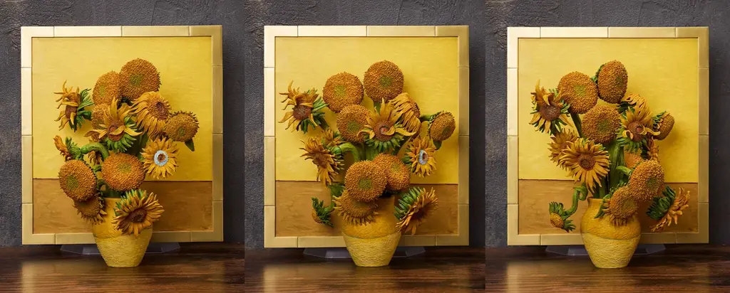 誰もが知る名画が、動き出す。ゴッホ作《ひまわり》が可動フィギュアfigmaで登場 画像 2