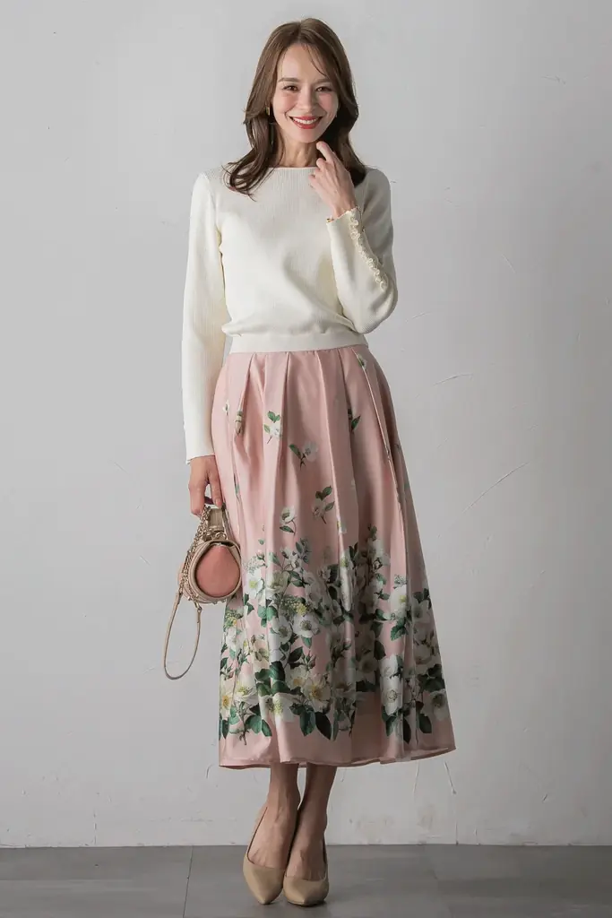 【Viaggio Blu (ビアッジョブルー)】新作プリントコレクションを発表。心をときめかせる冬の装いをご提案いたします。 画像 5