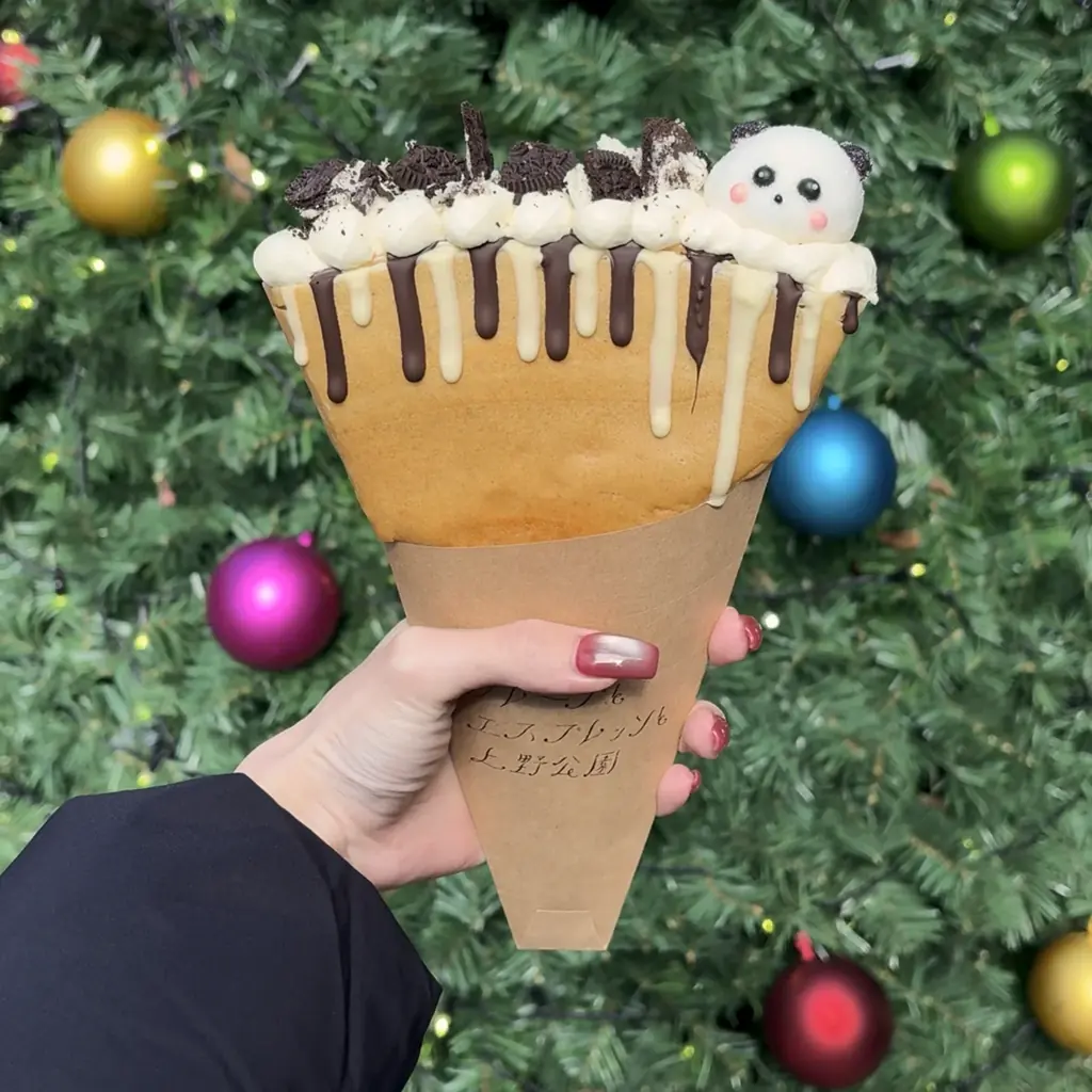 上野公園に「クレープとエスプレッソと」がオープン！上野の“文化と緑”に包まれた場所で、パリパリの“黄金クレープ”を。 画像 2