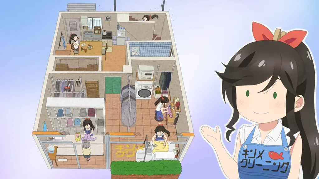 TVアニメ「綺麗にしてもらえますか。」第１話のあらすじ＆先行カットを公開！配信情報を更新！白洋舍とのコラボキャンペーンの実施が決定！金目綿花奈役：鈴代紗弓さんの熱海ロケ動画の公開が決定！ 画像 16