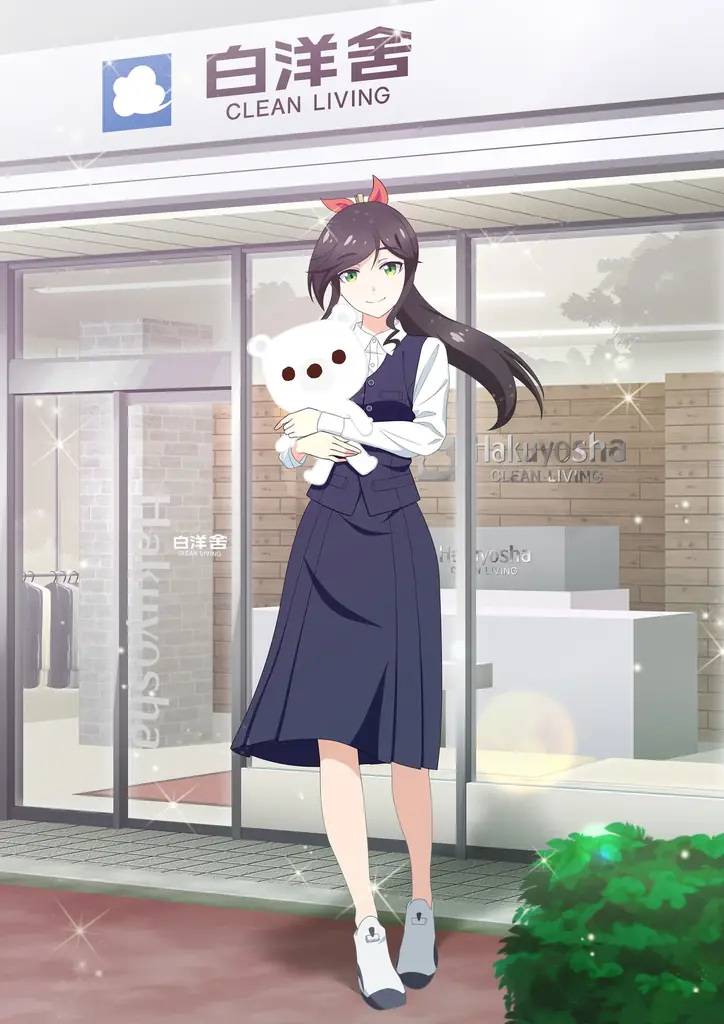 TVアニメ「綺麗にしてもらえますか。」第１話のあらすじ＆先行カットを公開！配信情報を更新！白洋舍とのコラボキャンペーンの実施が決定！金目綿花奈役：鈴代紗弓さんの熱海ロケ動画の公開が決定！ 画像 17