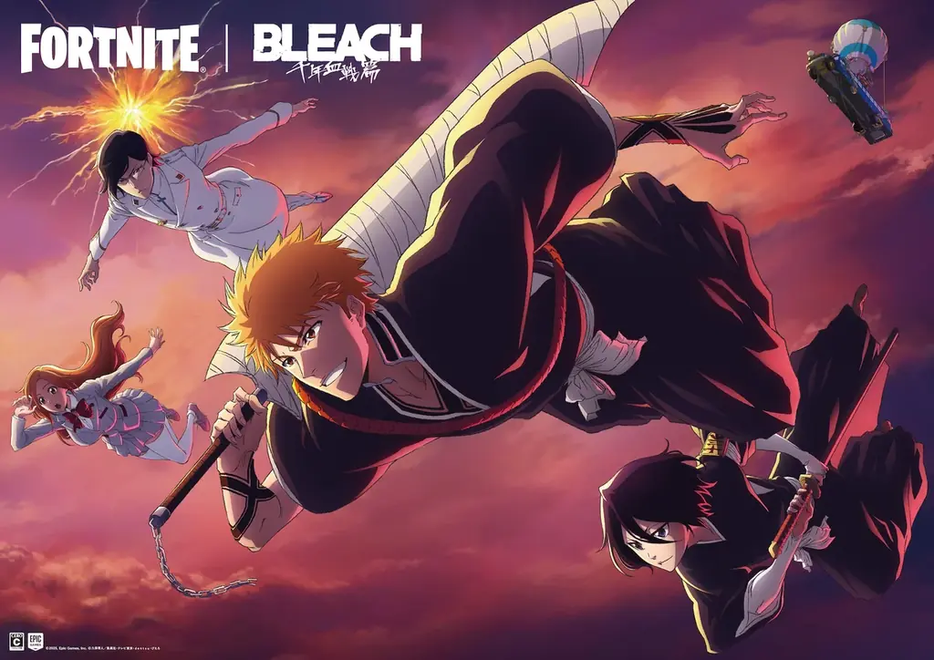 12/21開始：BLEACH 千年血戦篇がフォートナイトに登場