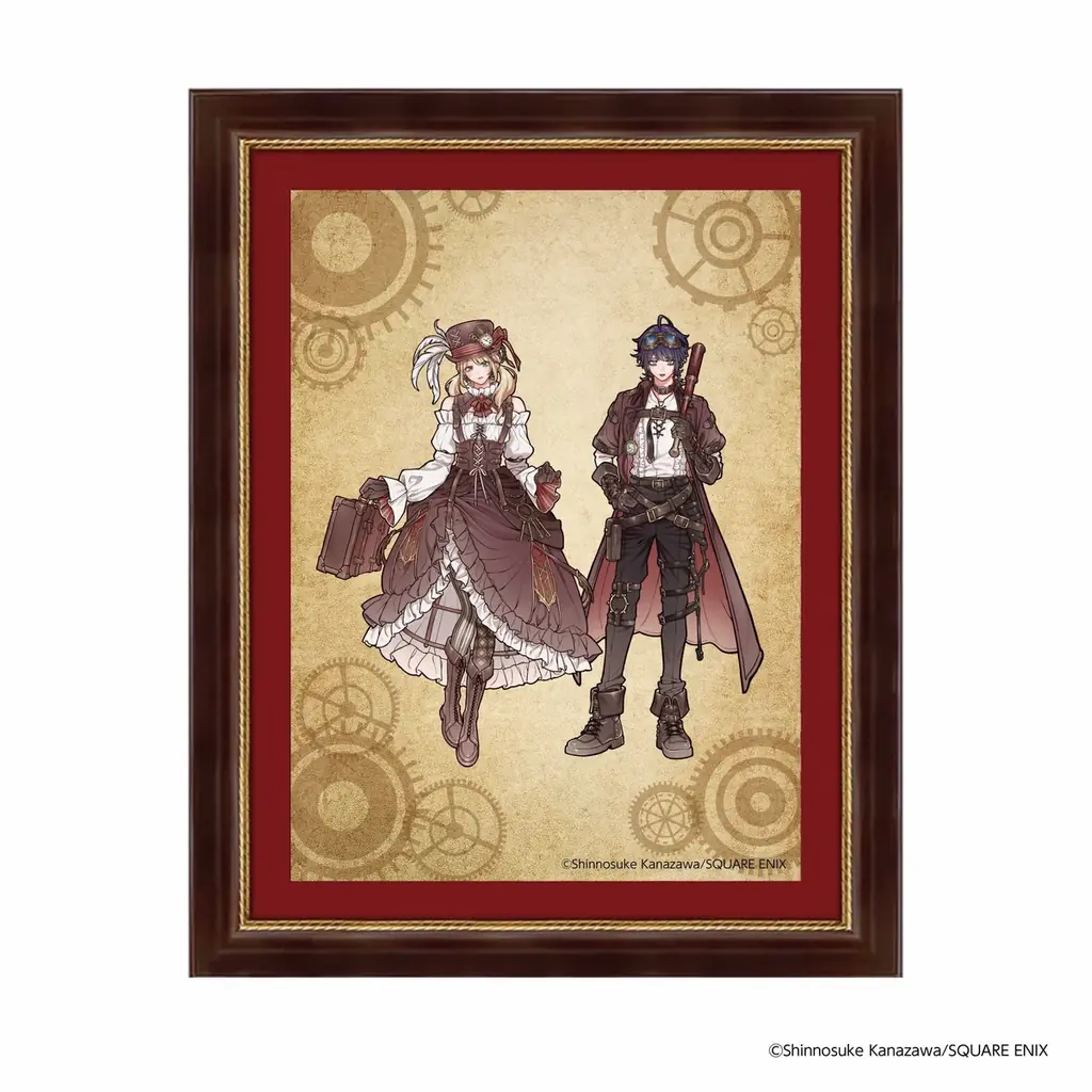 金沢真之介先生のスチームパンク描き下ろしビジュアルに注目！「会社と私生活-オンとオフ-」グッズがマルイウェブチャネルに登場‼ 画像 3