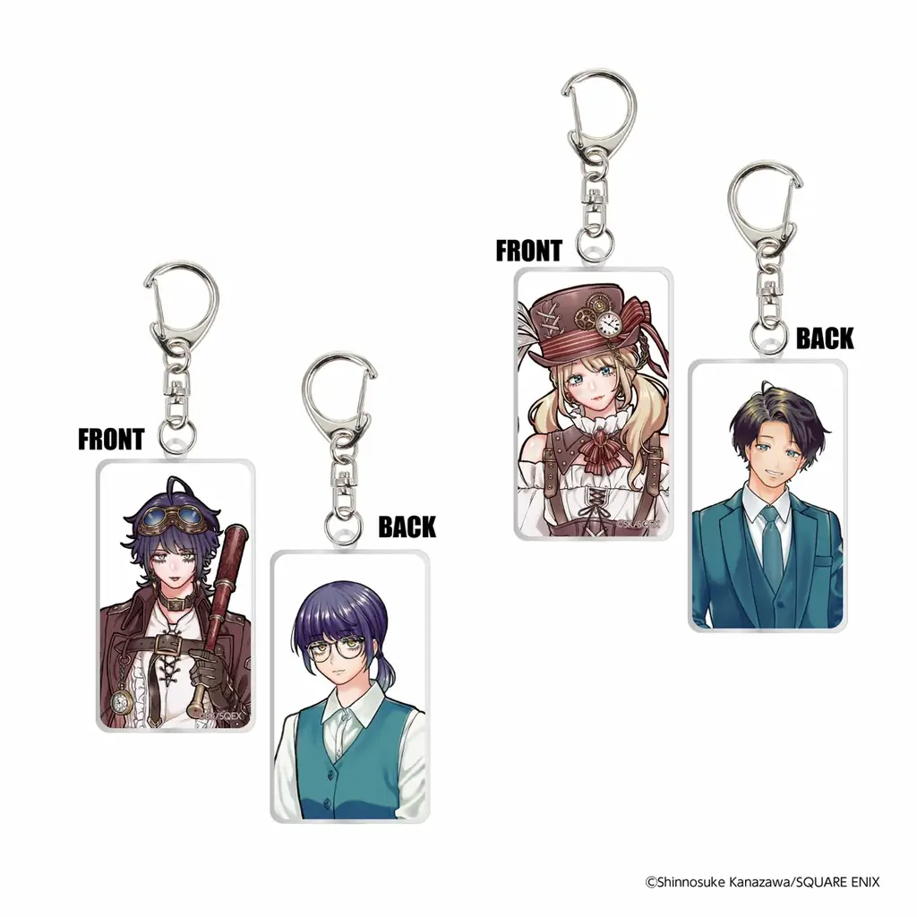 金沢真之介先生のスチームパンク描き下ろしビジュアルに注目！「会社と私生活-オンとオフ-」グッズがマルイウェブチャネルに登場‼ 画像 5