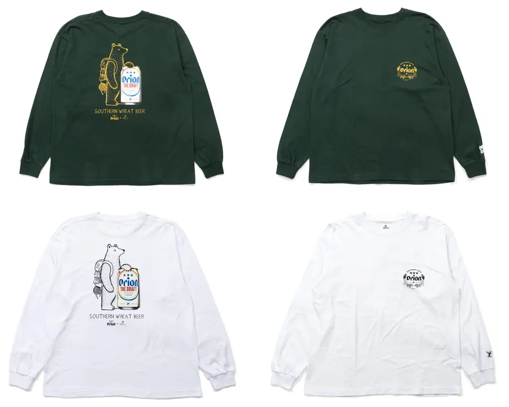 美しい自然を愛するORION BEERとJonas Claessonが初コラボレーション。あたたかみあるデザインを施したアパレルやグッズを12月19日に発売。 画像 2