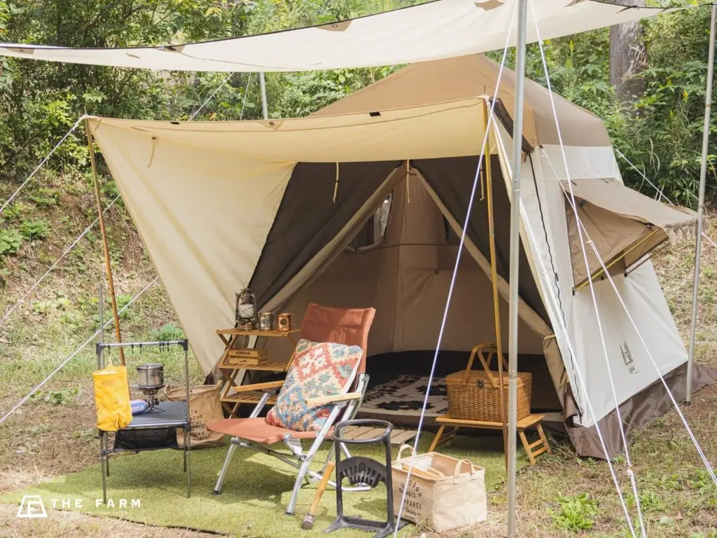 【クリスマス冬キャンプ】モノより“記憶に残る体験”を。農園リゾートTHE FARMの焚き火と温泉でぬくもる夜（千葉） 画像 9