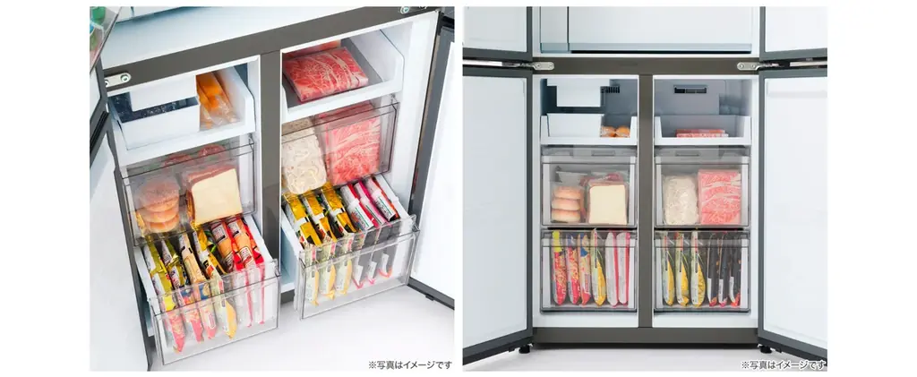 【ニトリ】ニトリ初の大型冷蔵庫（410L）が10万円を切る価格で登場！業界最薄（※1）の奥行59cmで奥まで取り出しやすい！ 画像 3