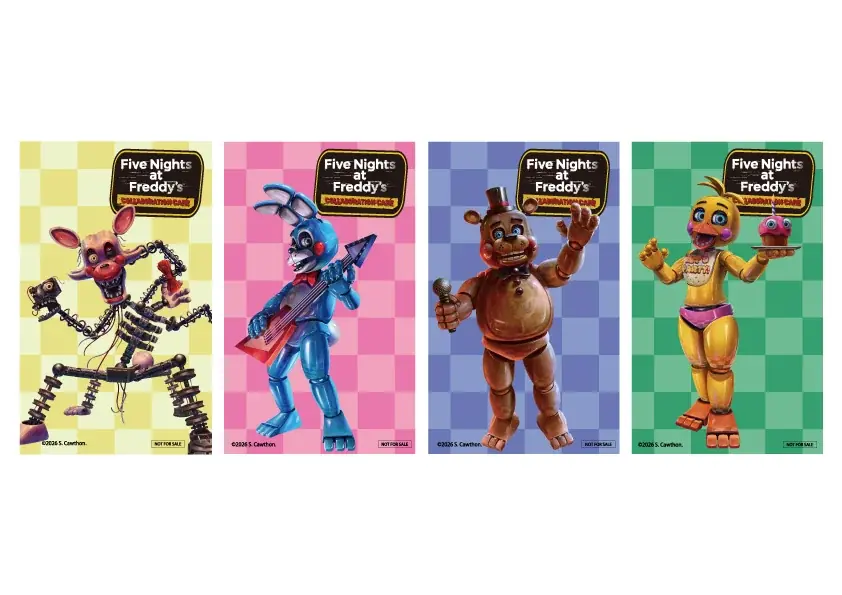 大人気ホラーゲーム「Five Nights at Freddy’s」の日本初のコラボカフェ＆POP-UP SHOPが東京/大阪/福岡のTree Villageにて開催決定！ 画像 14