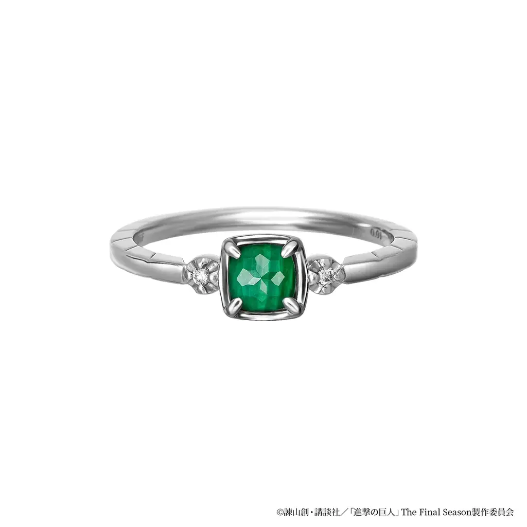 ★12/25リヴァイ兵士長バースデー記念リング★TVアニメ『進撃の巨人』よりリヴァイ兵士長をイメージした本格的なプラチナリングがご好評につき再登場！ 画像 2