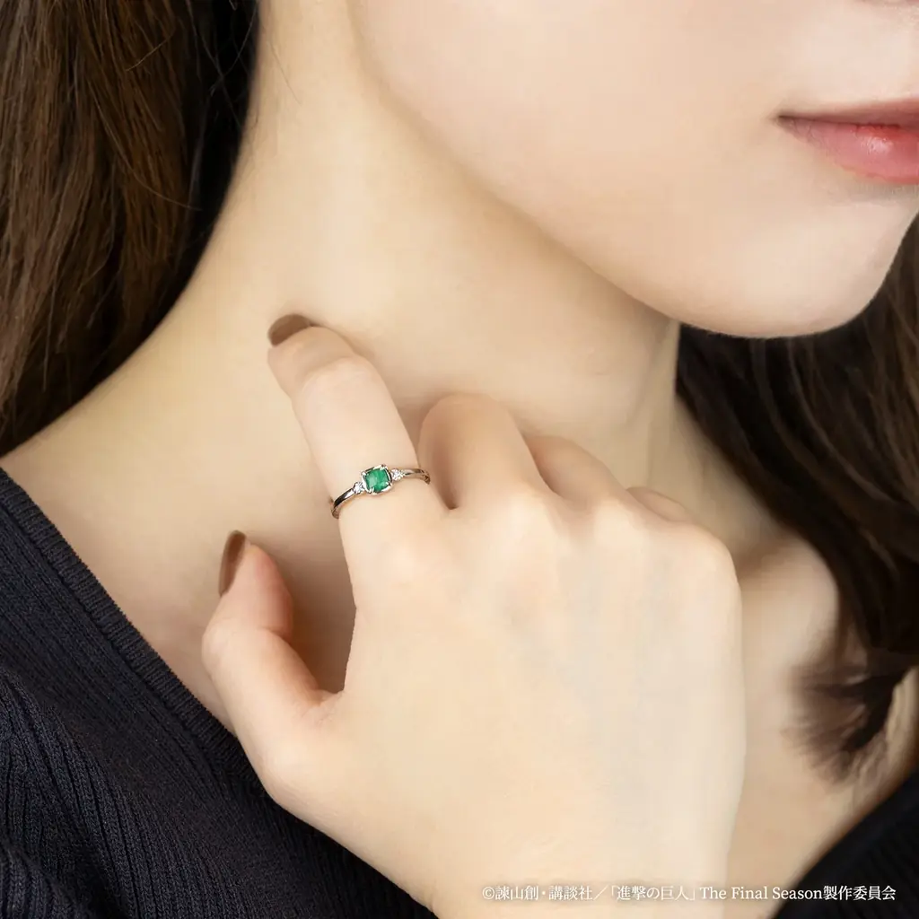 ★12/25リヴァイ兵士長バースデー記念リング★TVアニメ『進撃の巨人』よりリヴァイ兵士長をイメージした本格的なプラチナリングがご好評につき再登場！ 画像 6