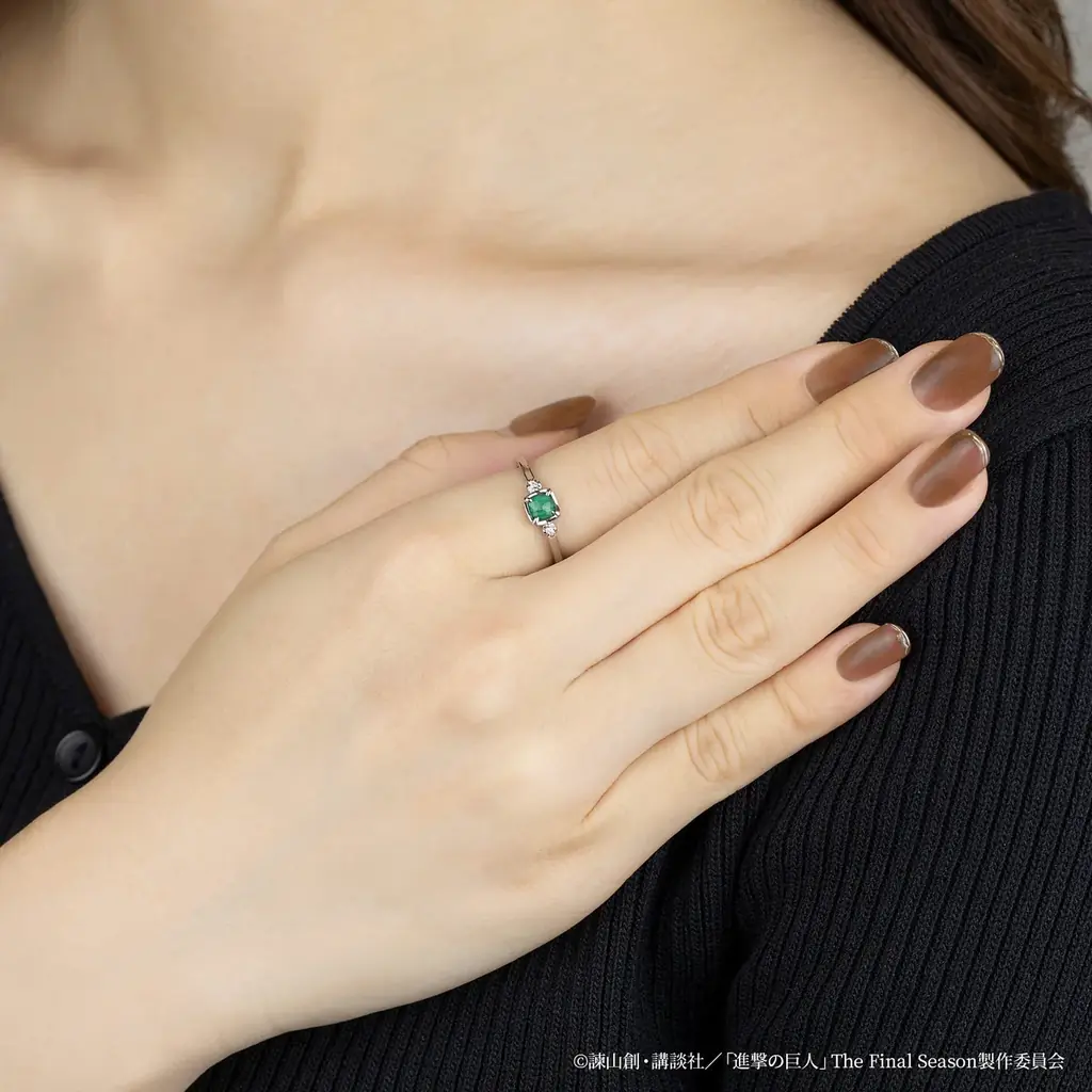 ★12/25リヴァイ兵士長バースデー記念リング★TVアニメ『進撃の巨人』よりリヴァイ兵士長をイメージした本格的なプラチナリングがご好評につき再登場！ 画像 7