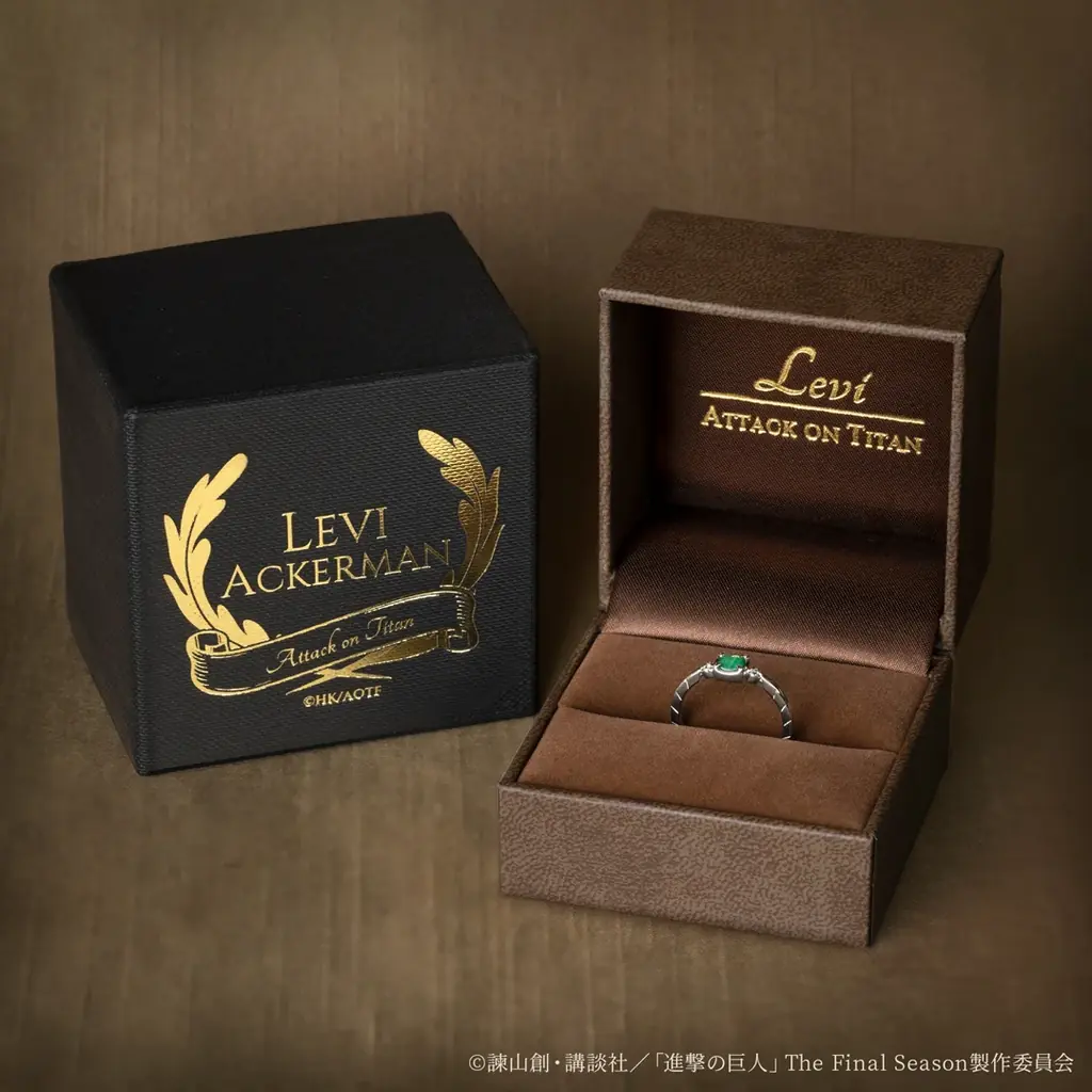 ★12/25リヴァイ兵士長バースデー記念リング★TVアニメ『進撃の巨人』よりリヴァイ兵士長をイメージした本格的なプラチナリングがご好評につき再登場！ 画像 8