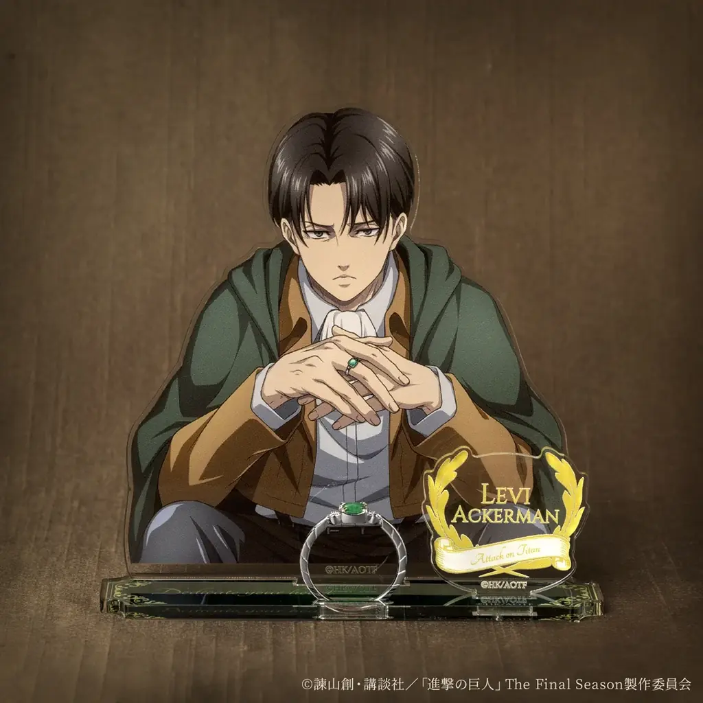 ★12/25リヴァイ兵士長バースデー記念リング★TVアニメ『進撃の巨人』よりリヴァイ兵士長をイメージした本格的なプラチナリングがご好評につき再登場！ 画像 9