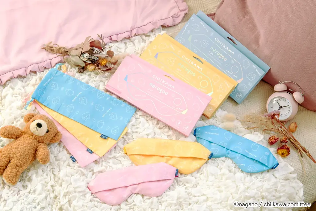 【12/19(金)新発売】おやすみ前も、ちいかわといっしょ♪ネルグー充電式ホットアイマスクがちいかわデザインを販売開始。 画像 2