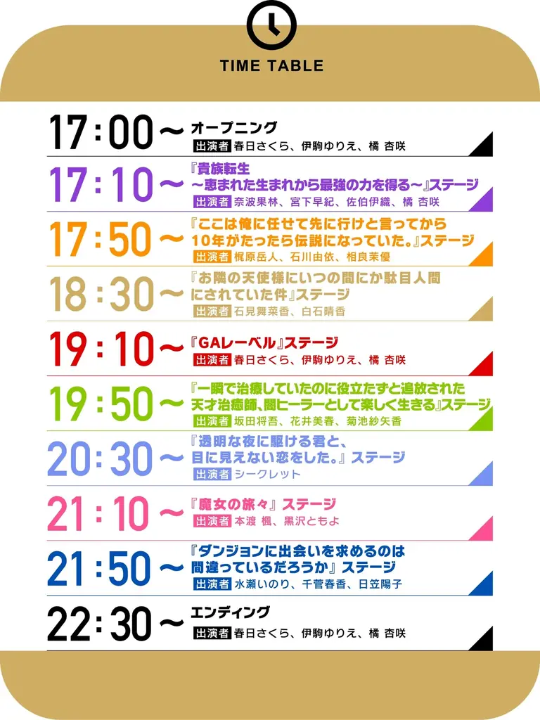 アニメ『魔女の旅々』、『貴族転生』などの豪華キャストが集結！「GA FES 2026 ～GA 20TH ANNIVERSARY～」が1月4日（日）17時からABEMAで独占無料配信！ 画像 2