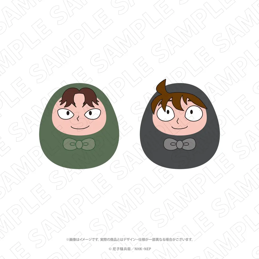 『忍たま乱太郎』より、ころんとしたフォルムが魅力のだるま型マスコット「ころころだるますこっと」 第二弾が発売決定！ 画像 2