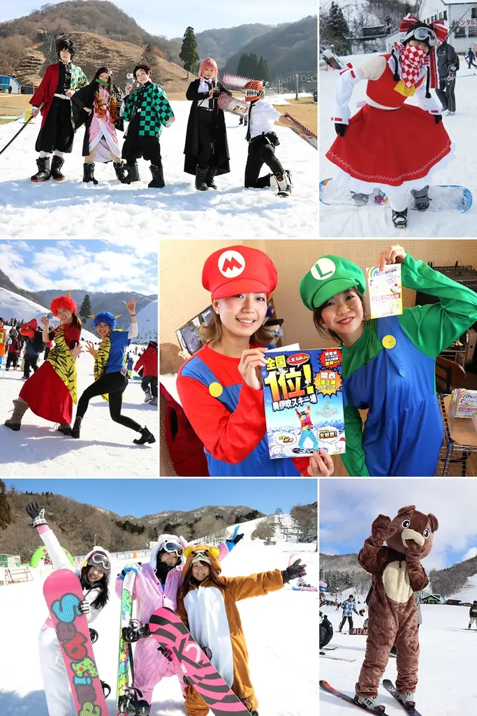 「クリスマスのスキー場にコスプレ大集合」！！「サンタ・トナカイ・漫画・アニメ・ゲーム等」の「”色んなコスプレが集まるイベント”」を「１２月２４日」（水）に「グランスノー奥伊吹」にて初開催！ 画像 28