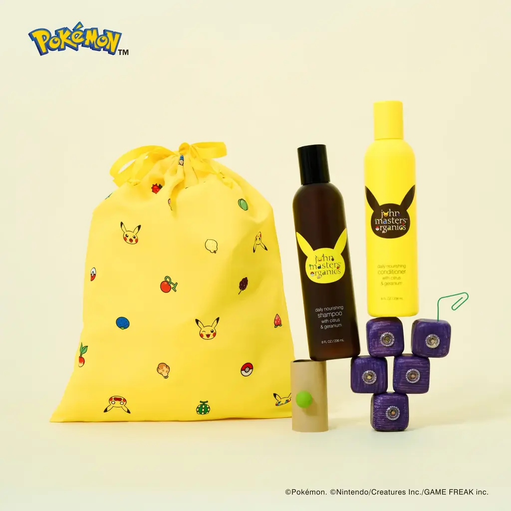2026.1.8 debut ジョンマスターオーガニックからピカチュウ スペシャルデザインアイテムが初登場！ 画像 2
