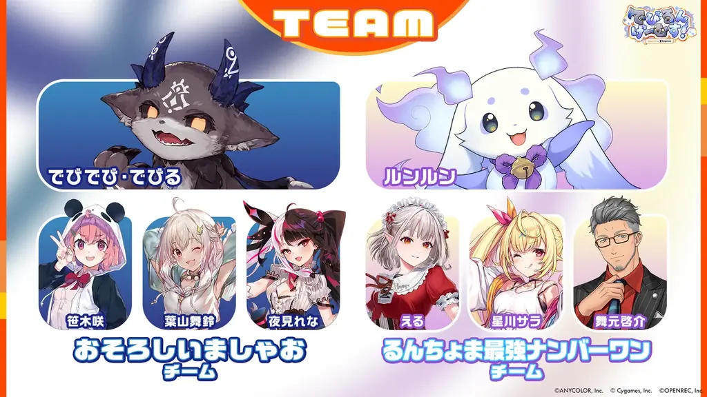 「にじさんじ」所属VTuberがCygamesのゲームを舞台にドタバタのチーム対抗戦を展開！「でびるんげーむす！Supported by Cygames」開催レポート 画像 3