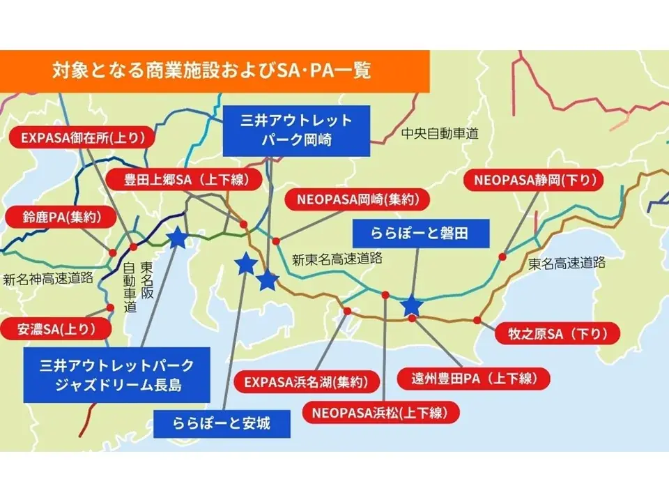 ラクに！おトクに！高速道路でバーゲンへGO　キャンペーン開催 画像 4