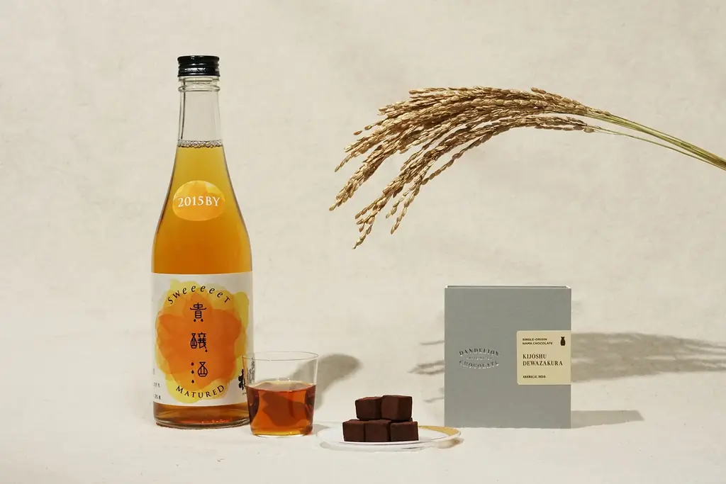 ダンデライオン・チョコレート× 出羽桜酒造 コラボレーション第2弾 「シングルオリジン・生チョコレート 貴醸酒」を数量限定で発売 画像 1