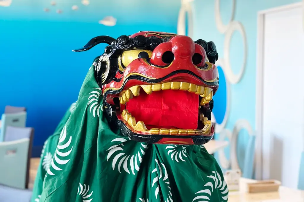 太神楽と獅子舞の元旦