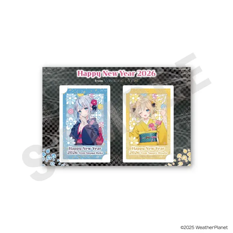 「Happy New Year From WeatherPlanet」グッズの販売、POPUPの開催が決定！ 画像 4