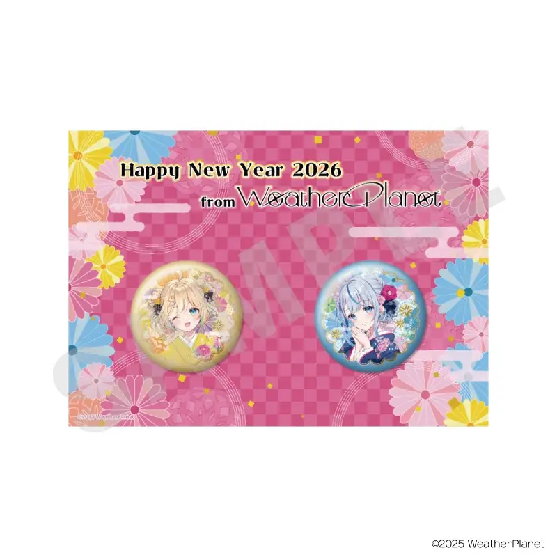 「Happy New Year From WeatherPlanet」グッズの販売、POPUPの開催が決定！ 画像 5