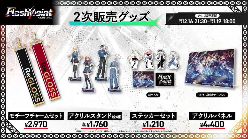 ReGLOSS 1st Live “Flashpoint” のオフィシャルレポート公開！@有明アリーナ 画像 15