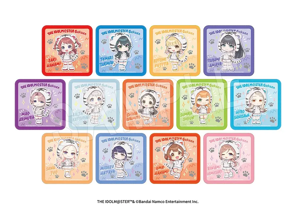 「学園アイドルマスター×東武動物公園」コラボイベントが開催決定！サファリルックを身にまとい、動物たちと触れ合う姿を描き下ろした新規イラストを使用したコラボグッズが登場！ 画像 16