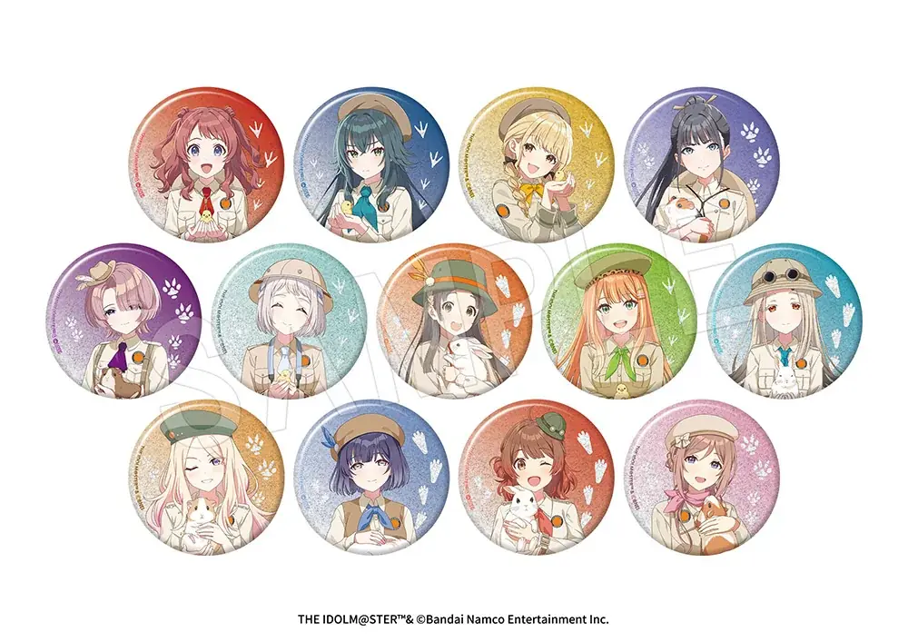 「学園アイドルマスター×東武動物公園」コラボイベントが開催決定！サファリルックを身にまとい、動物たちと触れ合う姿を描き下ろした新規イラストを使用したコラボグッズが登場！ 画像 7