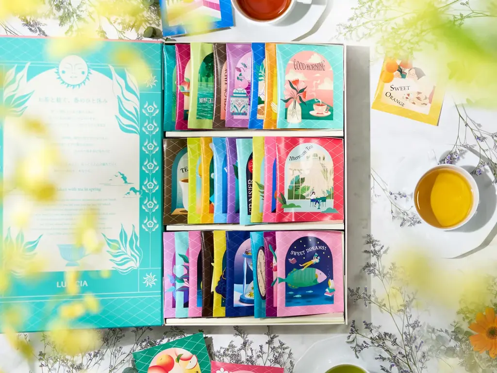 春のひと休みに誘うティーバッグ30種セット「ブック オブ ティー・アンポーズ」 画像 4