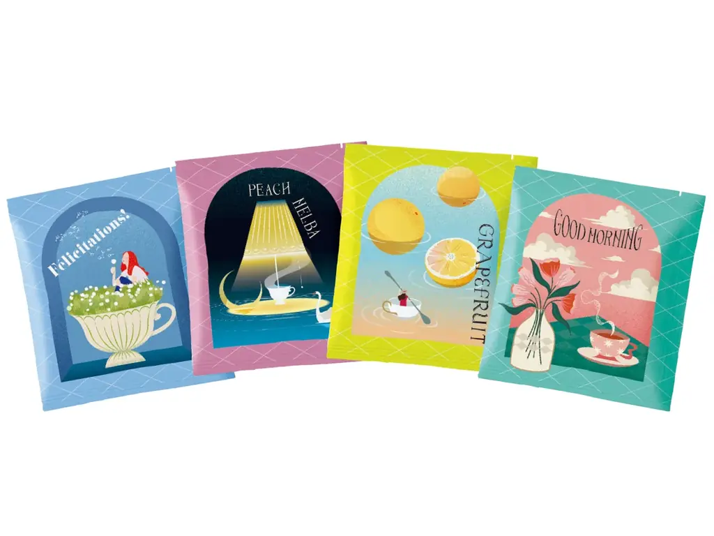 春のひと休みに誘うティーバッグ30種セット「ブック オブ ティー・アンポーズ」 画像 5