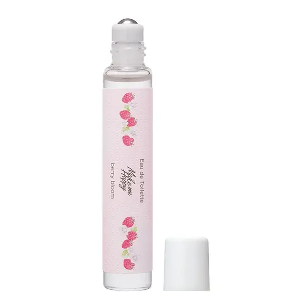 キャンメイクのフレグランスブランド「メイクミーハッピー」から初のベリー系の香り♡まるで本物のイチゴのような、ジューシーでやさしい甘さのオードトワレが登場！2025年12月下旬より発売 画像 3