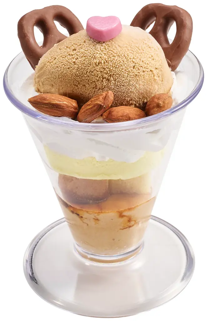 冬のスイーツも“スシローカフェ部”にお任せ！トナカイの顔に見える！？「ミルキーキャラメルナッツパフェ」が登場！ 画像 2