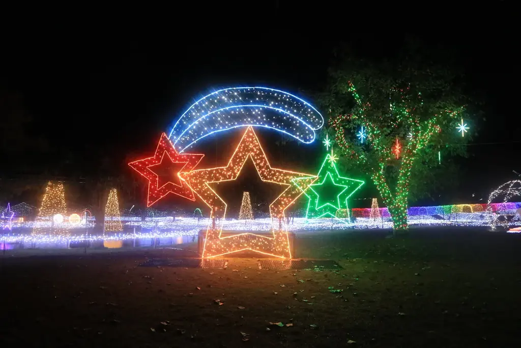 「Winter Illumination2025 」開催中です！【国営アルプスあづみの公園　堀金・穂高地区】 画像 4