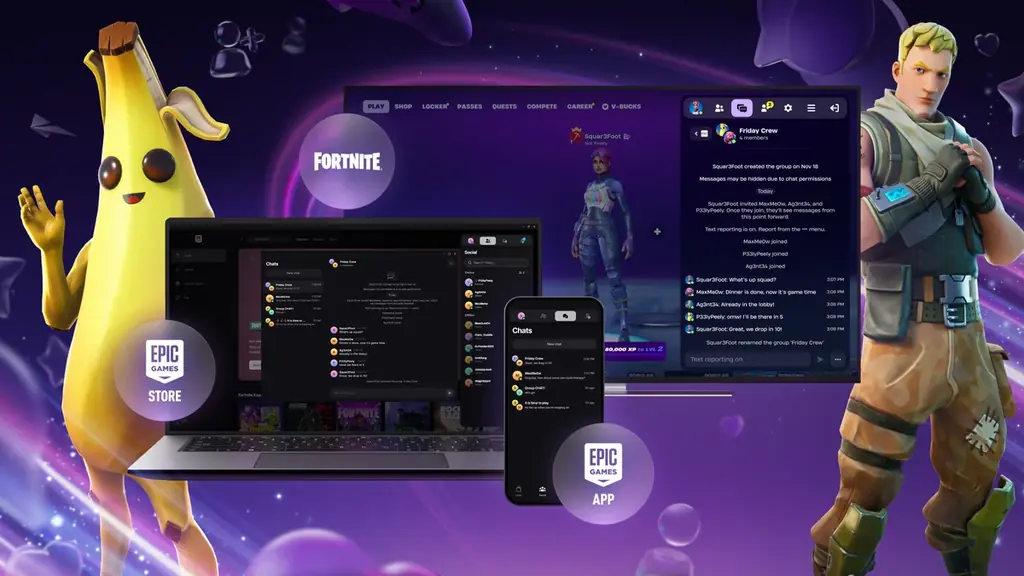 Epic エコシステム全体でテキストチャットが利用可能に 画像 1