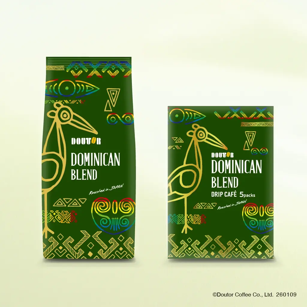 希少なコーヒーの原種 ティピカ種を使用した「ドミニカンブレンド」ドトールコーヒーショップで1月９日より数量限定で発売 画像 1