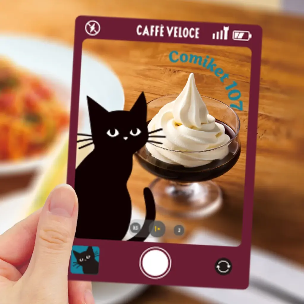 冬の風物詩・コミックマーケット50周年を祝し、オリジナルグッズをパワーアップ！『カフェ・ベローチェ 有明店』にて、“猫あるある”がテーマのキーホルダーや初の商品化となるアパレルグッズを2日間限定で発売 画像 10