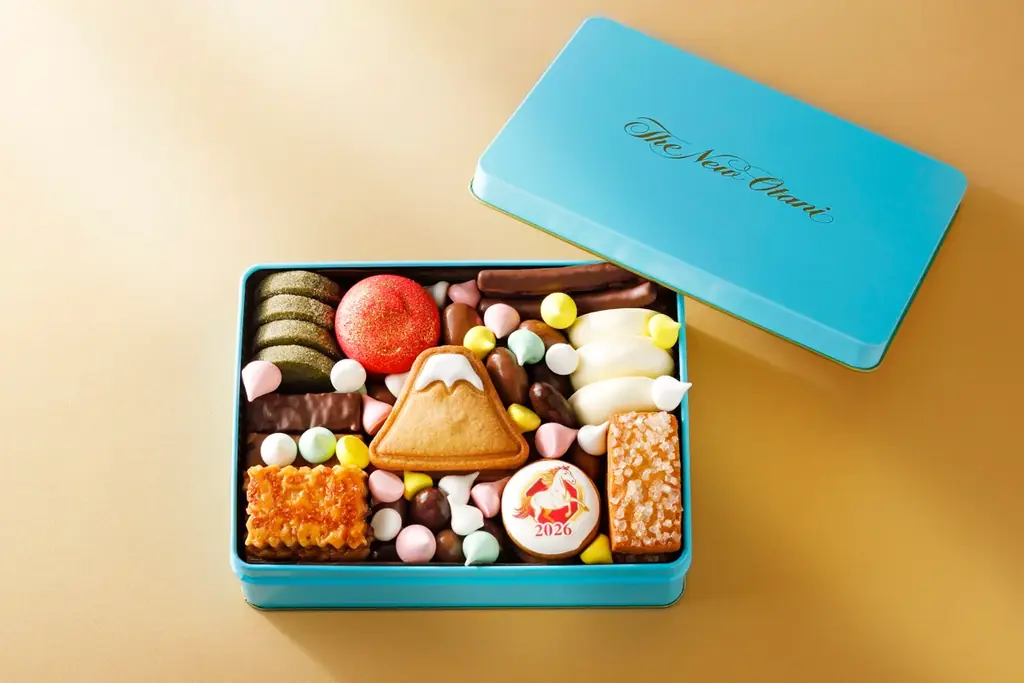 新年は、縁起の良いスイーツから。“お年賀”クッキー缶が限定登場！ 画像 1